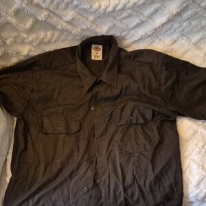 Dickies Charcoal Short Sleeve Shirt